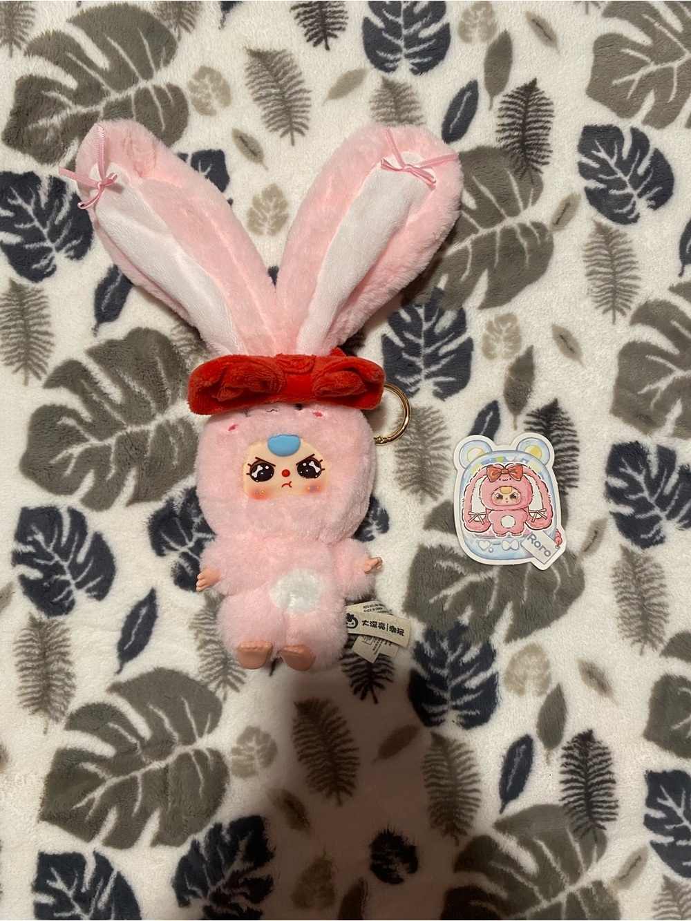 Baby Three mini animal world (pink bunny/roro)